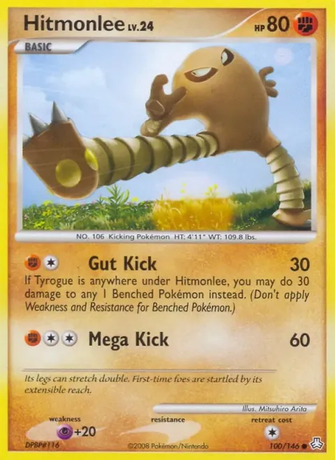 Carte Pokémon Kicklee 100/146, extension Éveil des Légendes