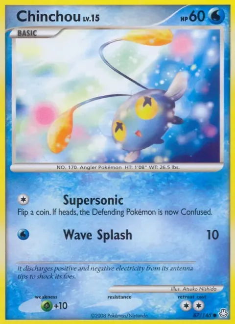 Carte Pokémon Loupio 087/146, extension Éveil des Légendes