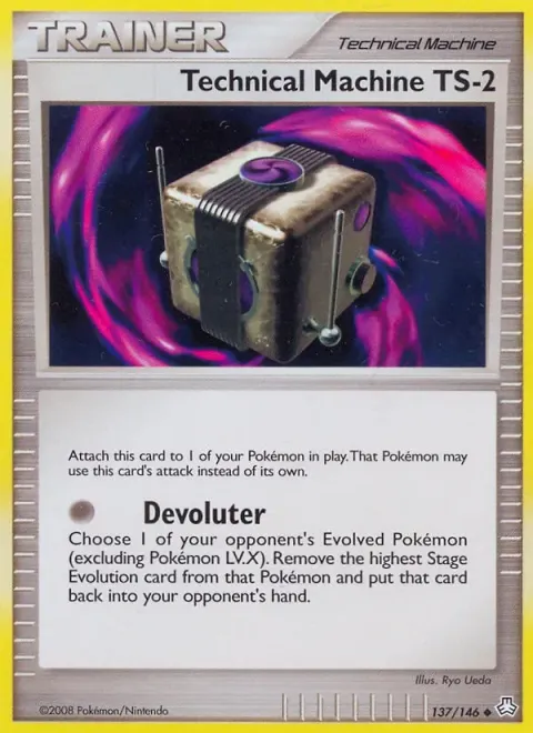 Carte Pokémon Machine Technique TS-2 137/146, extension Éveil des Légendes