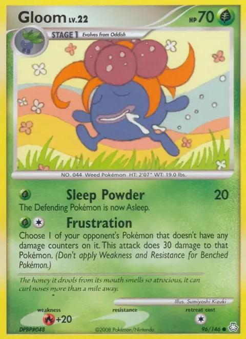 Carte Pokémon Ortide 096/146, extension Éveil des Légendes