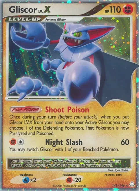 Carte Pokémon Scorvol 141/146, extension Éveil des Légendes
