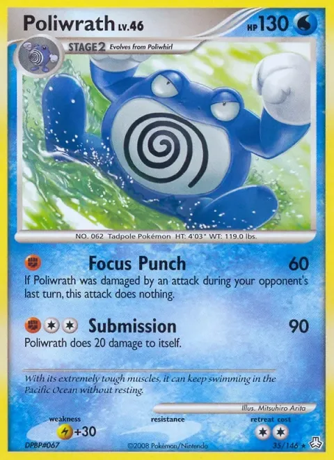 Carte Pokémon Tartard 035/146, extension Éveil des Légendes