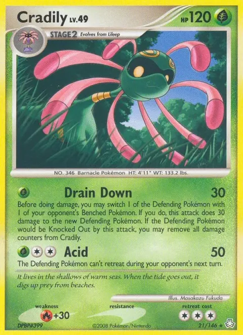 Carte Pokémon Vacilys 021/146, extension Éveil des Légendes