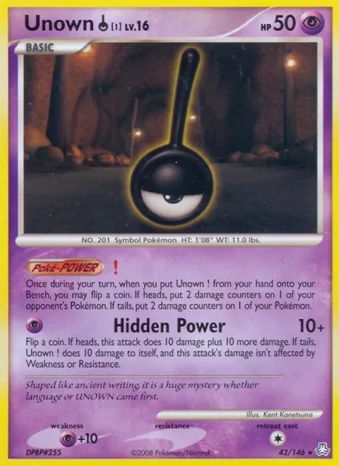 Carte Pokémon Zarbi ! 042/146, extension Éveil des Légendes