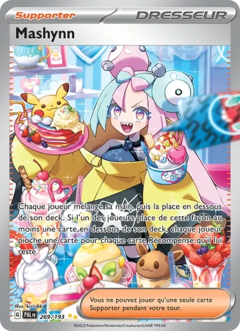 Carte Pokémon Mashynn 269/193, extension Évolutions à Paldea