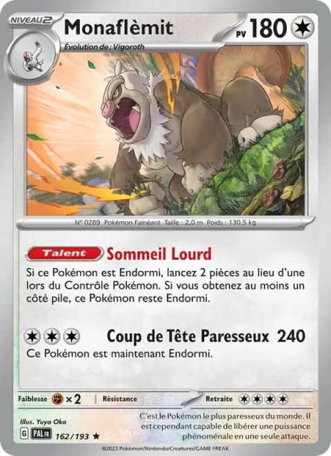 Carte Pokémon Monaflèmit 162/193, extension Évolutions à Paldea