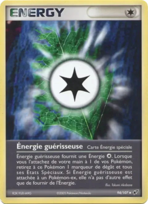 Carte Pokémon Énergie guérisseuse 094/107, extension EX Deoxys