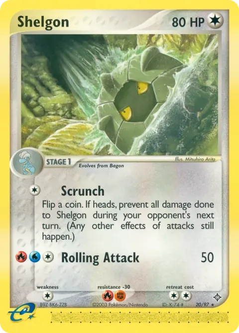 Carte Pokémon Drackhaus 020/097, extension EX Dragon