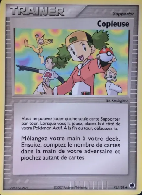 Carte Pokémon Copieuse 073/101, extension EX Île des Dragons