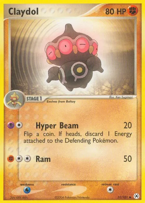 Carte Pokémon Kaorine 031/101, extension EX Légendes Oubliées