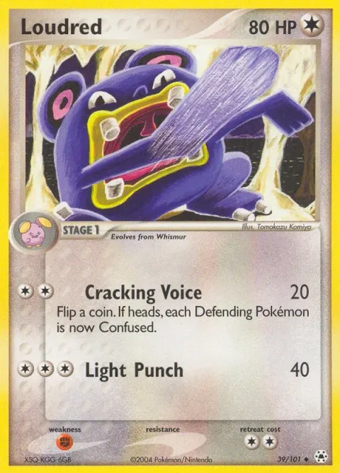 Carte Pokémon Ramboum 039/101, extension EX Légendes Oubliées