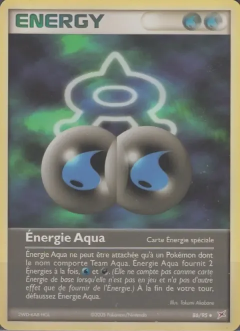 Carte Pokémon Énergie Magma 086/095, extension EX Team Magma vs Team Aqua