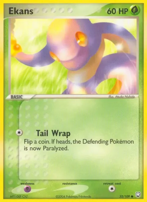 Carte Pokémon Abo 055/109, extension EX Team Rocket Returns (sortie anglaise)