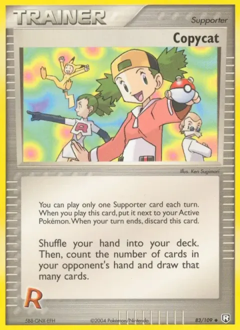 Carte Pokémon Copieuse 083/109, extension EX Team Rocket Returns (sortie anglaise)