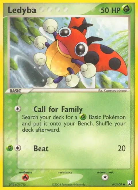 Carte Pokémon Coxy 064/109, extension EX Team Rocket Returns (sortie anglaise)