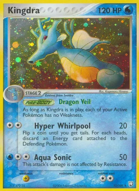 Carte Pokémon Hyporoi 012/109, extension EX Team Rocket Returns (sortie anglaise)