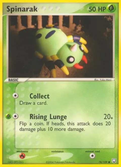 Carte Pokémon Mimigal 078/109, extension EX Team Rocket Returns (sortie anglaise)