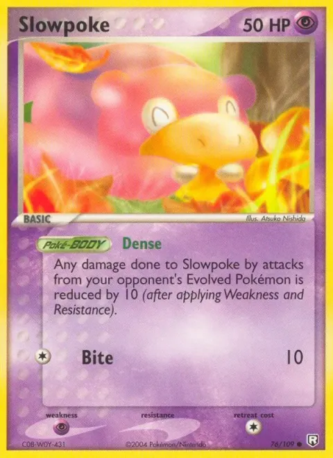 Carte Pokémon Ramoloss 076/109, extension EX Team Rocket Returns (sortie anglaise)