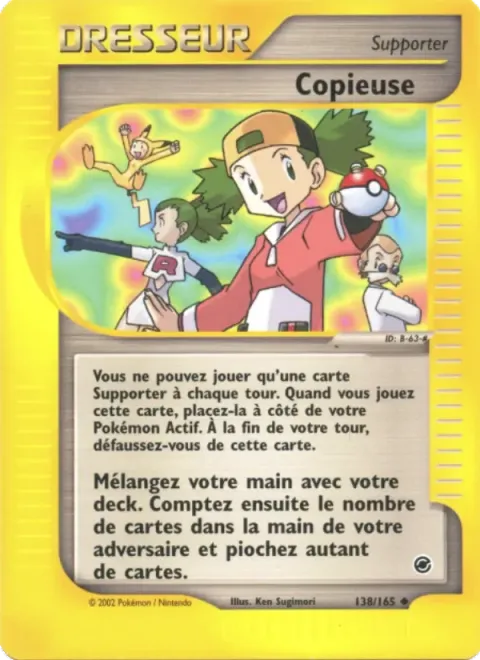 Carte Pokémon Copieuse 138/165, extension Expedition