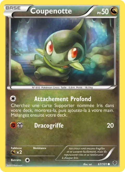 Carte Pokémon Coupenotte 067/101, extension Explosion Plasma