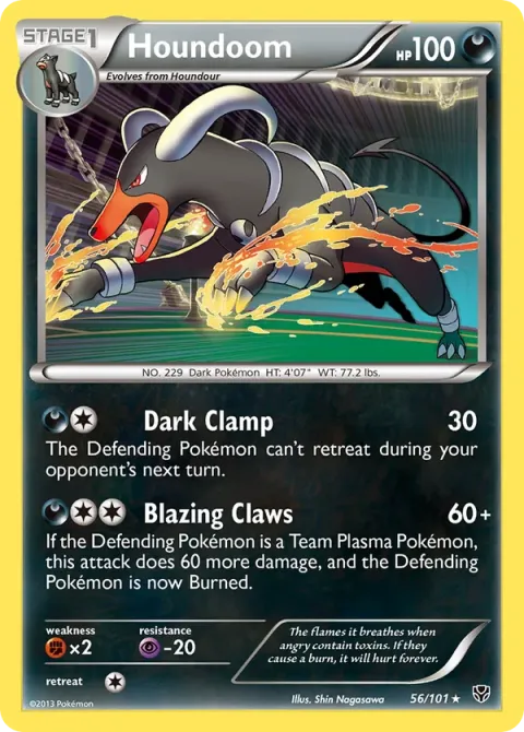 Carte Pokémon Démolosse 056/101, extension Explosion Plasma