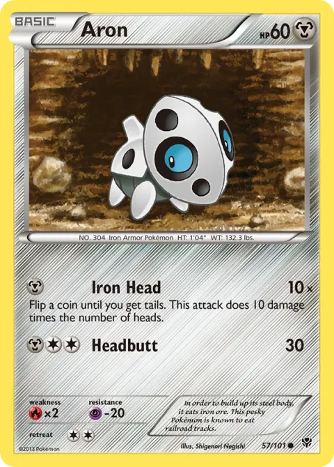 Carte Pokémon Galekid 057/101, extension Explosion Plasma