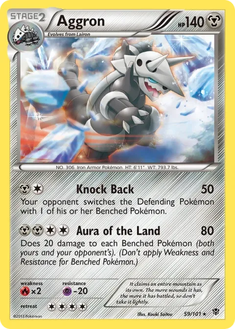 Carte Pokémon Galeking 059/101, extension Explosion Plasma
