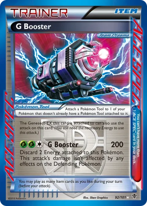 Carte Pokémon Impulsion G 092/101, extension Explosion Plasma
