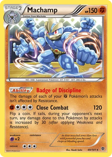 Carte Pokémon Mackogneur 049/101, extension Explosion Plasma