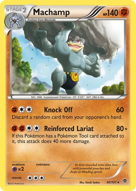 Carte Pokémon Mackogneur 050/101, extension Explosion Plasma