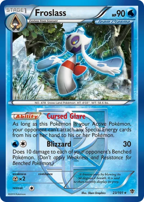 Carte Pokémon Momartik 023/101, extension Explosion Plasma