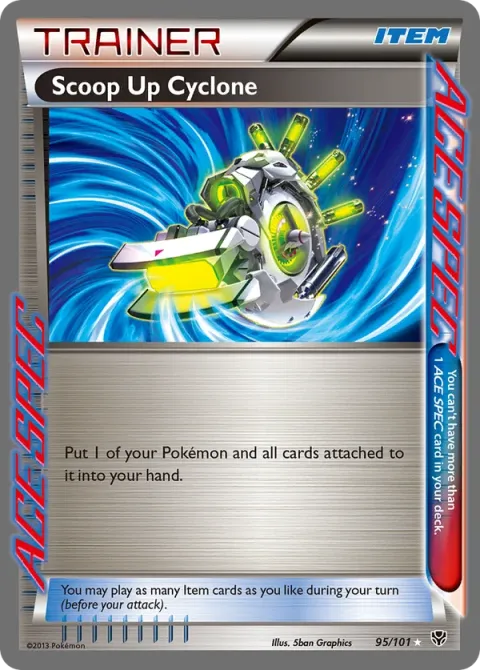 Carte Pokémon Rappel Cyclone 095/101, extension Explosion Plasma