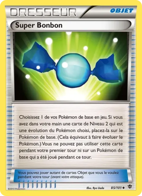 Carte Pokémon Super Bonbon 085/101, extension Explosion Plasma