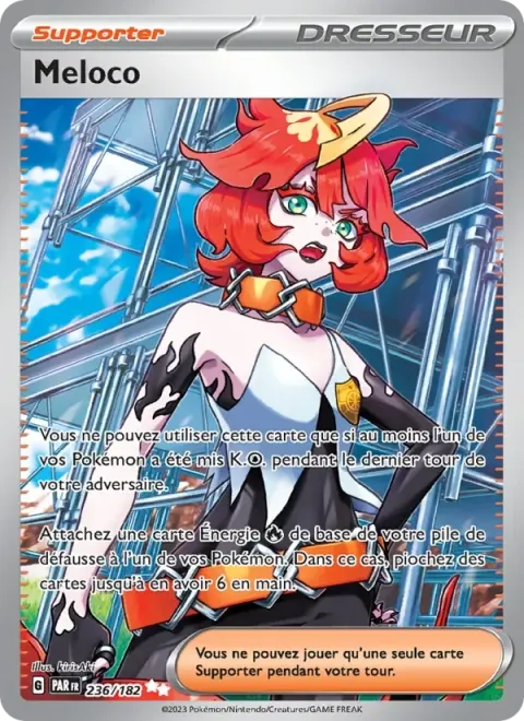Carte Pokémon Meloco 236/182, extension Faille Paradoxe