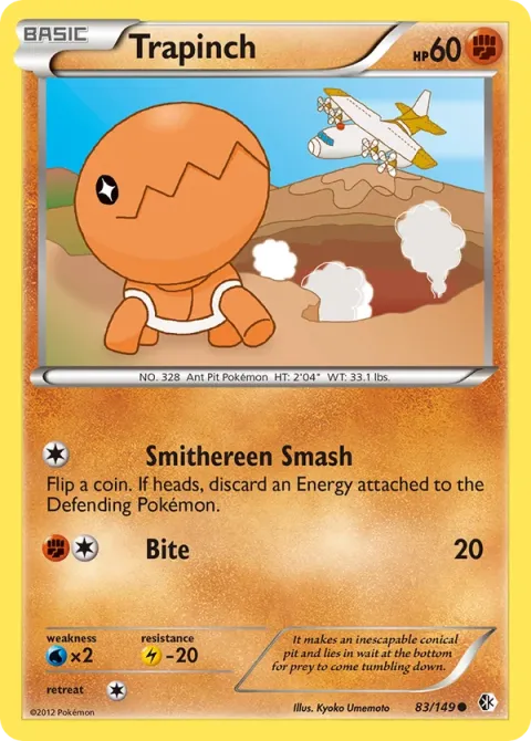 Carte Pokémon Kraknoix 083/149, extension Frontières Franchies
