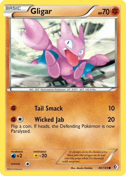 Carte Pokémon Scorplane 080/149, extension Frontières Franchies