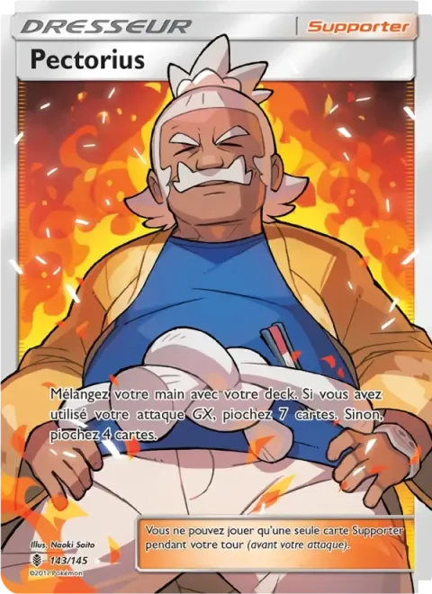 Carte Pokémon Pectorius 143/145, extension Gardiens Ascendants
