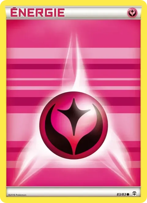 Carte Pokémon Énergie Fée de base 083/083, extension Générations