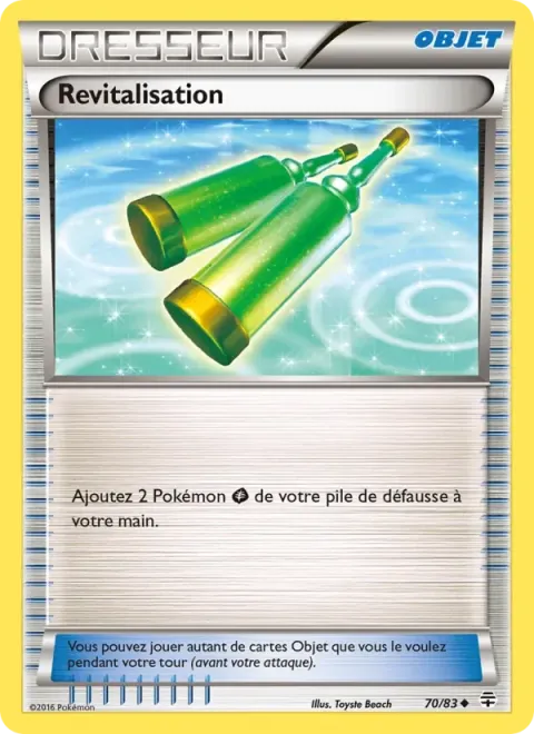 Carte Pokémon Revitalisation 070/083, extension Générations