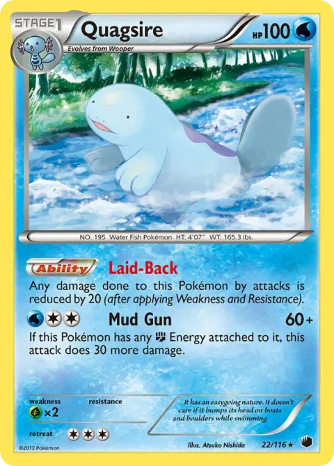 Carte Pokémon Maraiste 022/116, extension Glaciation Plasma