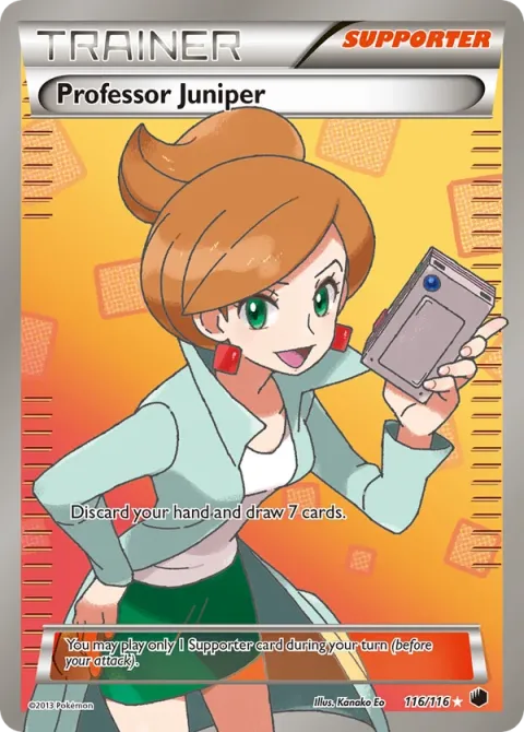 Carte Pokémon Professeur Keteleeria 116/116, extension Glaciation Plasma