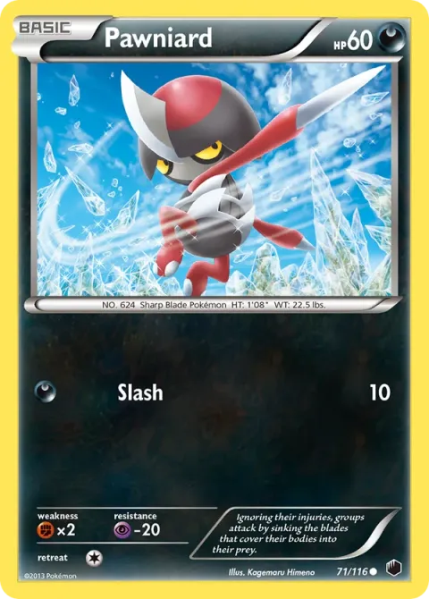 Carte Pokémon Scalpion 071/116, extension Glaciation Plasma