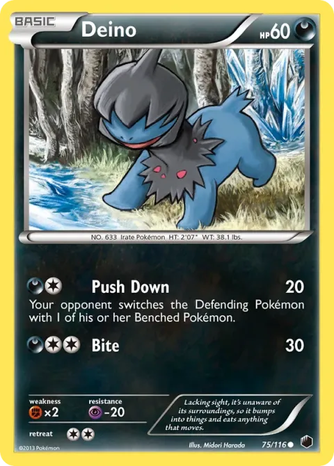 Carte Pokémon Solochi 075/116, extension Glaciation Plasma