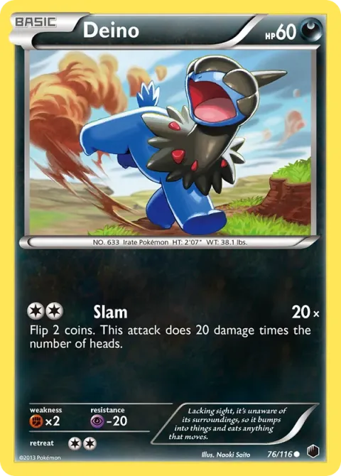 Carte Pokémon Solochi 076/116, extension Glaciation Plasma