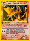 Carte Blaine’s Charizard 002/132
