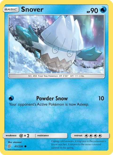 Carte Pokémon Blizzi 041/236, extension Harmonie des Esprits