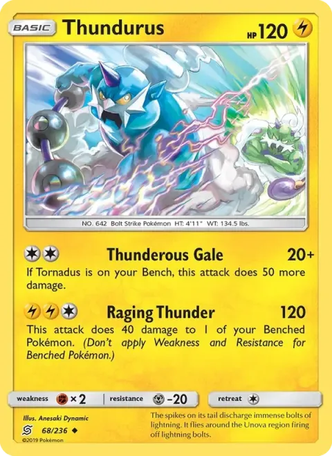 Carte Pokémon Fulguris 068/236, extension Harmonie des Esprits