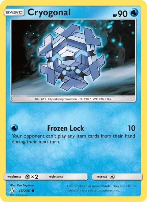Carte Pokémon Hexagel 046/236, extension Harmonie des Esprits