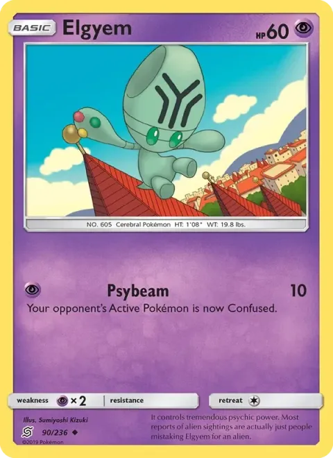 Carte Pokémon Lewsor 090/236, extension Harmonie des Esprits