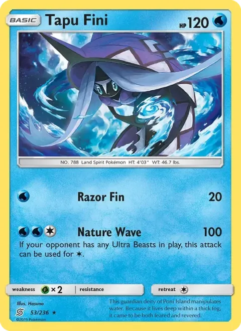 Carte Pokémon Tokopisco 053/236, extension Harmonie des Esprits